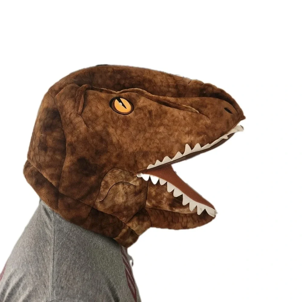 Jurassic World Big Greeter Heads Mask T-Rex Dan Dee Dinosaur Costume Mask 22x16‎